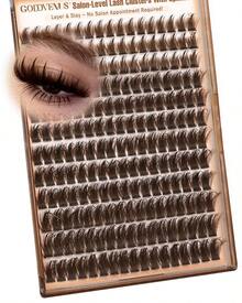 Manga Lash Clusters With Spikes Wispy Cluster Eyelash Extensions Natural Fairy Eyelash Clusters D Curl Individual Lashes Fluffy False Eyelashes (12-18mm) - M-brown Manga Cluster With Spikes - View 12