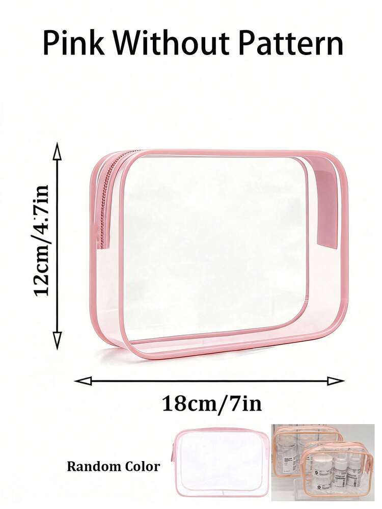 Túi đi biển chống thấm nước bằng PVC họa tiết hoa và vỏ sò, túi đựng mỹ phẩm PVC, túi đựng đồ du lịch PVC có khóa kéo - Túi đựng đồ trang điểm và đồ dùng vệ sinh cá nhân nhẹ, chống phai màu, unisex, hộp đựng mỹ phẩm xách tay được TSA chấp thuận, thiết kế dễ lau chùi, lý tưởng cho các bà mẹ, giáo viên, bạn bè, y tá, trường học và kỳ nghỉ, quà tặng Ngày của Mẹ, vật dụng cần thiết cho mùa hè. - Nhiều màu - Xem 13