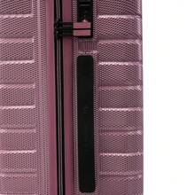 W WINGS TSA Lock Luggage Set 3 Or 4 Or Suitcase To Choose 14" 16" 20" 24" 28" Travel Luggage Polycarbonate Hard Shell, Telescopic Handle, 360 Wheels ROSE GOLD - Pink - View 5
