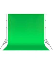 FCV 5 X 6.5ft / 1.5 X 2.0m PRO Photography Studio Foldable Backdrop, Suitable For Photography, Video And TV (Background Only) - Green - Green - View 8