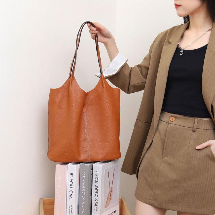 Women Bag Sets - Burgundy - View 4