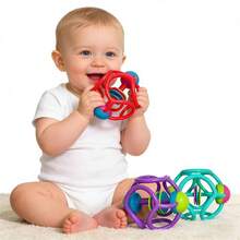 Newborn Grasping Sensory Toy Baby Rattle Ball Educational Intelligence Toy For Boys And Girls - Multicolor - View 1