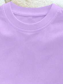 Short-Sleeved T-Shirt For Boys - Pink - View 5
