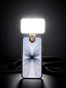 Portable Selfie Fill Light Video Conference Light, With Phone Clip, Clip-On LED Light, Suitable For Video Conferencing, 3 Lighting Modes, Rechargeable, Portable, Suitable For Laptop/Phone/Tablet/Zoom Call/Makeup - Multicolor - View 12