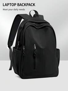 School Backpack Multi-Pocket Fashion Casual Daily Use Bag Minimalist Student Bookbag Laptop Bag Large Backpack Suitable For School Lightweight Backpack Suitable For Travel And Commuting Lightweight Backpack Suitable For School Summer Bag College Student Backpack Suitable For Back To School Weekend Overnight Bag Sailing Backpack Large Capacity Multi-Functional Outdoor Portable Fashion Casual Vacation Backpack Suitable For Camping, Vacation Essential Items Women's Men's Backpack Gift - Multicolor - View 1