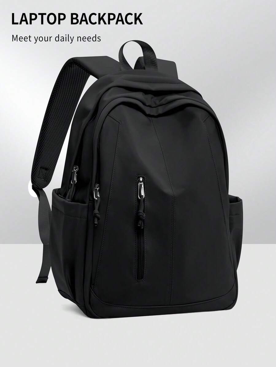 School Backpack Multi-Pocket Fashion Casual Daily Use Bag Minimalist Student Bookbag Laptop Bag Large Backpack Suitable For School Lightweight Backpack Suitable For Travel And Commuting Lightweight Backpack Suitable For School Summer Bag College Student Backpack Suitable For Back To School Weekend Overnight Bag Sailing Backpack Large Capacity Multi-Functional Outdoor Portable Fashion Casual Vacation Backpack Suitable For Camping, Vacation Essential Items Women's Men's Backpack Gift - Multicolor - View 1