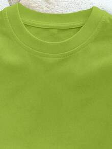 Short-Sleeved T-Shirt For Boys - Green - View 3
