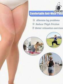 30/10/1pc Anti-Chafing Thigh Patches, Protect Inner Thighs From Friction-Induced Chafing, Swelling And Skin Irritation, Daily Home/Travel Use, Body Protection Products, Invisible Tape, Personal Care Tools, Leg Protection - Multicolor - View 11