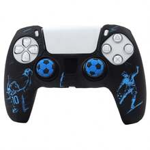 Football Themed Board Game Accessory Controller Skin Cover For Playstation 5 Controller, RALAN 1 Controller Protector Case+2 Customised Thumb Grips Caps - View 13