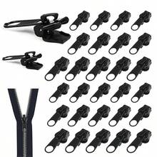 Universal Zipper Repair Tool Kit, 30pcs Zipper Head Replacement Parts, No-Sew Zipper Slider Repair Tool Suitable For Jackets, Backpacks, Suitcases, Tents, Boots, 3 Sizes For Resin, Metal And Nylon Zippers - Multicolor - View 12
