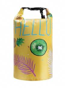 Outdoor Waterproof Bag Waterproof Bucket Bag Rafting Waterproof Storage Bag Stream Trekking Waterproof Backpack Beach Waterproof Bag Digital Print Bag - Multicolor - View 15