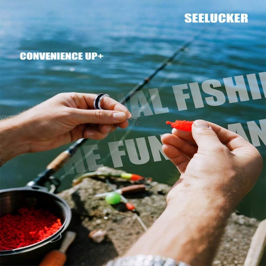 1個鋅合金釣魚線拉環，防滑緊線環，釣魚線打結工具，護手拉線環，適合作為父親、男友、兒子的聖誕禮物