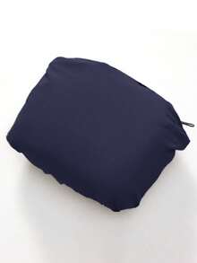 Men's Packable Elastic Quick-Dry Multi-Pocket Outdoor Sports Shorts - Navy Blue - View 7