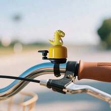 1pc Dinosaur Shaped Bicycle Horn, 120dB Volume, Durable Metal Bell - Roaring Sound Effect For Mountain And Road Bikes, Fun Outdoor Cycling Accessory - Multicolor - View 4