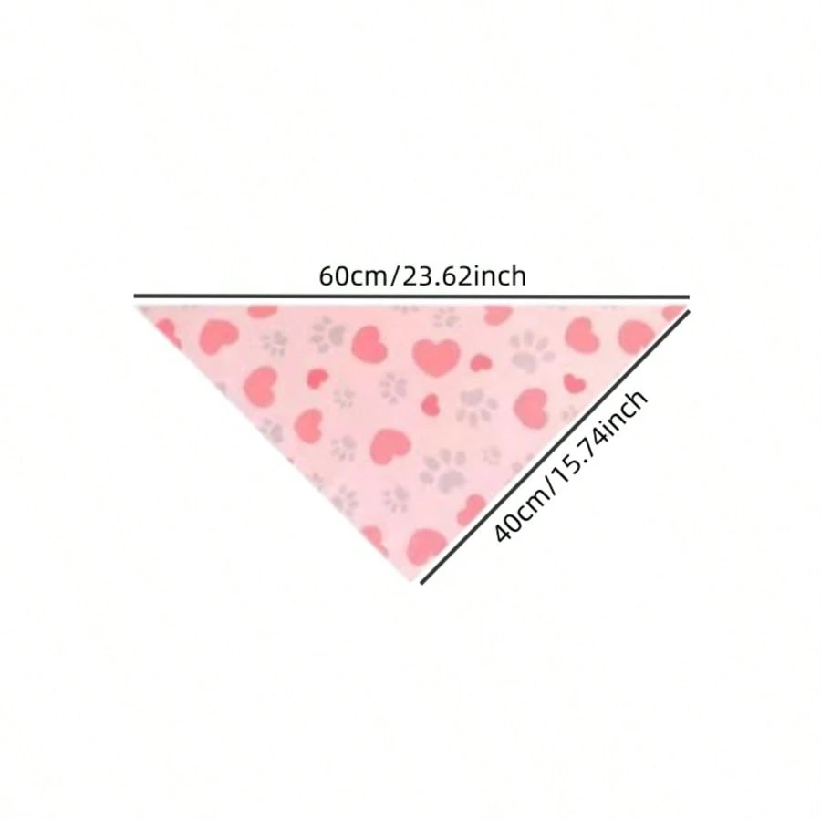 1/3 pièces Bandana réglable en triangle pour animaux de compagnie chien chat, foulard lavable, col, bavette décorative, convient pour les chats, les petits chiens, les chatons, les chiots, bandeau réglable 11