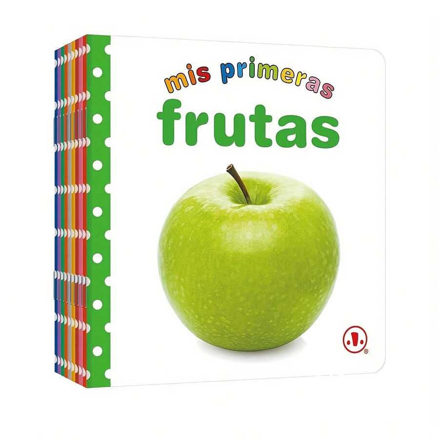 TEENYBABY Set Of 10 Spanish Picture Books For Learning Objects, Featuring Vibrant And Exquisite Illustrations And Simple Everyday Vocabulary, Perfect For Early Learners, An Excellent Learning Gift