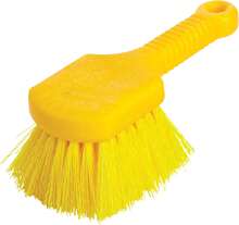 Rubbermaid Commercial 8" Utility Scrub Brush Plastic Handle Synthetic Bristles Cleaning Multi Purpose Heavy Duty Outdoor Wheels And Tires - ColorA - 查看 1