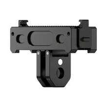 Dudukan Lipat Magnetik Lepas Cepat Paduan Aluminium dengan 2 Slot Kartu untuk Kamera Insta360 Go Ultra - View 1