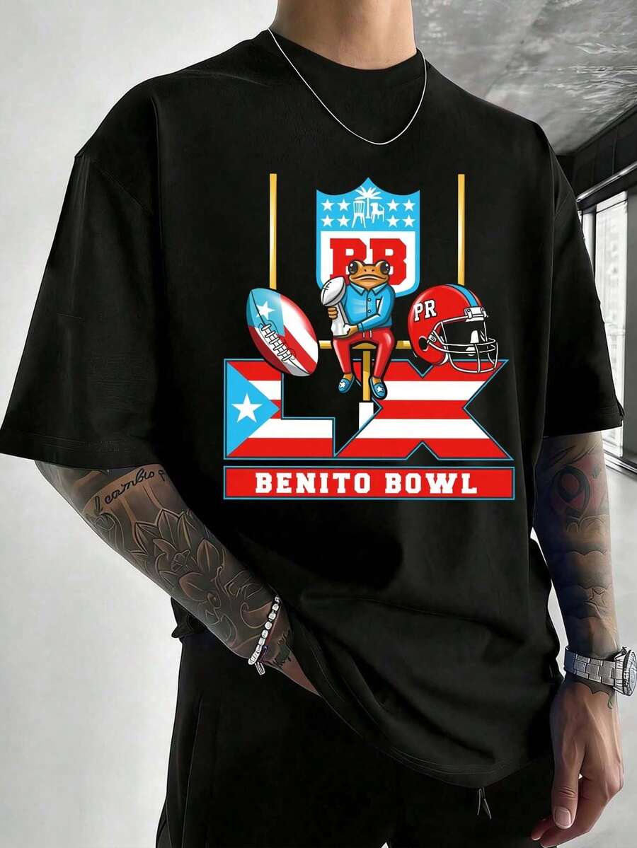 Camisetas para hombres - Negro - Ver 1