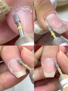 Nail Buffing Head, Pre-Treatment To Remove5.00(1)>Dead Skin, Cuticles, And Hangnails, Nail-Specific Tools(1/2pcs) - Silver - View 5