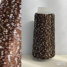 50g Sequin Yarn Shiny Sequin Thread For Hand-Knitting, Handcraft DIY Clothing, Bags, Hats And More - Multicolor - View 46