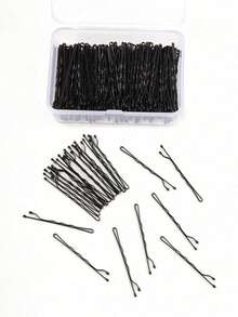 150pcs/Box Simple Straight Hair Clips, Invisible Bangs Hair Clips, Hair Fixing Clips,Claw Clips - Multicolor - View 7