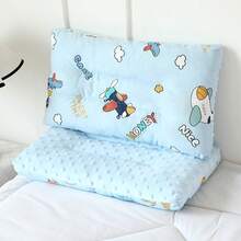 Yue Ye 1pc Baby Bean Pillow, Double-Sided Use, Cartoon Pattern, Soft And Comfortable, All Season, Machine Washable, Baby's Halloween Gift - Multicolor - View 16