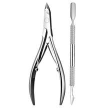 Bello Paratu 2/3/4Pcs/Set Nail Clippers Scissors Cuticle Trimmer Extremely Sharp Edge Cuticle Pusher Stainless Steel Cutter Remover Pedicure Manicure Fingernail Tools - Multicolor - View 9