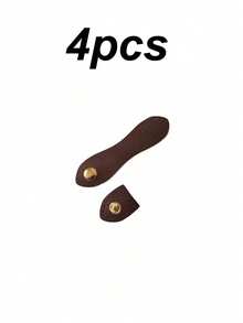 Botones de cuero para manualidades DIY, accesorios de costura plegables, para hacer ganchillo/billeteras/bolsos, botones a presión de cuero artificial, botones de colores múltiples, adecuados para bolsos y billeteras, anillos de metal - Multicolor - Ver 34