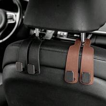 Gancho multifunción oculto universal para respaldo de asiento de coche, organizador creativo de almacenamiento para asiento trasero - Multicolor - Ver 5