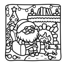 1 Book Christmas Holiday Calendar Coloring Book Vol. 2: Bold And Simple Christmas Coloring Book With Cute Winter Illustrations For Kids, Teens And Adults Back To School - Multicolor - View 8