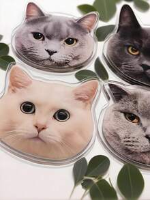 Custom Acrylic Refrigerator Magnets - Personalized Photo Keepsakes Perfect For Families, Pets, And Couples, Rectangular, Ideal For Holidays, Gifts - Multicolor - View 5