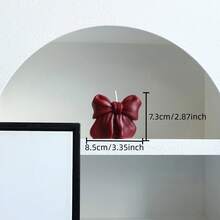 Candela aromaterapica con fiocco 3D Rosso Vino & Rosso Rubino, terapia olfattiva, regalo per laurea/compleanno, decorazione per proposta & matrimonio, decorazione per la casa, vacanze, San Valentino, ritorno a scuola, Ognissanti, Natale - A - Visualizzare 13
