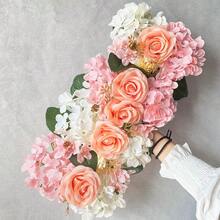 Wedding Arch Decorations Artificial Flowers Table Centerpieces Wall Backgrounds Party Bridal Shower Event Decoration Flower Arrangements - Multicolor - View 9