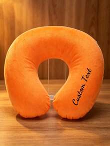 Customizable Personalized U-Shaped Travel Pillow - Ergonomic Neck Support Cushion, Suitable For Portable Use In Airplane, Car, Office And Home - Multicolor - View 6