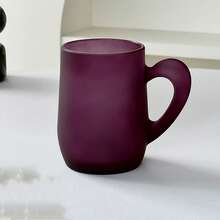 2pcs Premium Rose Red Small Ear Design Luxury Home Drinking Cup Niche Style Coffee Cup Cold Drink Cup Juice Cup - Multicolor - View 9