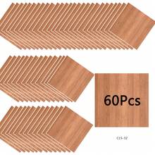 40 Pcs/60 Pcs 3D Wood Grain Vinyl Floor Tiles, 11.7Inch*11.7Inch Peel And Stick Self-Adhesive Flooring, Waterproof Wear-Resistant Non-Slip DIY Floor Tiles, Easy To Install For Kitchen, Bathroom, Living Room, Dining Room And Furniture Renovation - 多色 - 查看 37