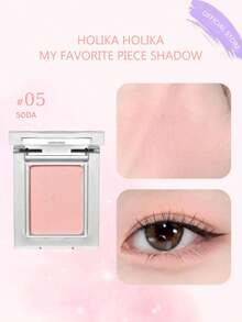 HOLIKA HOLIKA My Favorite Eyeshadow 05 SODA 輕盈暈染細粉眼影，持久顯色，口袋隨身尺寸，手指塗抹不結塊，隨時隨地補妝，旅行必備，消腫效果，5分鐘快速妝容，韓系彩妝，韓系化妝品，1.8g/0.06oz - #05 - 查看 2