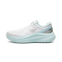 Li-Ning Yueying 6 Women's Running Shoes Cushioning Protection Long Distance Walking Low-Intensity Training ARHV016 - White/Silver - View 4