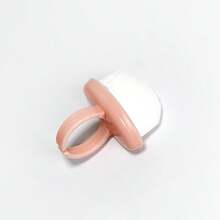 1 Peça Pincel de Limpeza de Pó de Unhas Estilo Anel Pequeno, Pincel de Pré-Tratamento de Unhas, Pincel de Limpeza com Cerdas Finas e Macias, Pincel para Pó Residual, Ferramenta de Cuidados com as Unhas - Multicolorido - Visão 8