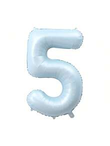 40 Inch Baby Blue Number Foil Balloon Birthday Anniversary Party Decoration Balloon Birthday Party Decor Arrangement - Baby Blue Number - View 8