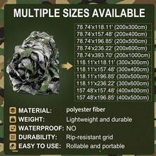 Outdoor Shade Net, Camouflage Camo Net, Garden Shade Net, Hunting Concealment Net, Suitable For Outdoor Camping, Hunting, Party Decoration, Yard Decoration, Car Shade - Woodland Camo Net Roll - Woodland Camouflage - View 5