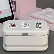 50pcs Cute & Funny Simon's Cat Animation Cartoon Decorative Notebook Stickers - Simon's Cat-1965X - View 10
