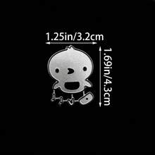 Recortes de Animais Pequenos para Cartões, Recortes para Scrapbook, Moldes para Cartões, Recortes de Metal em Formato de Folha de Lótus, Recortes para Cartões de Saudação, Modelos de Relevo, Decoração DIY para Scrapbook e Cartões de Bênção - Faça você mesmo diversos animais pequenos - Visão 16