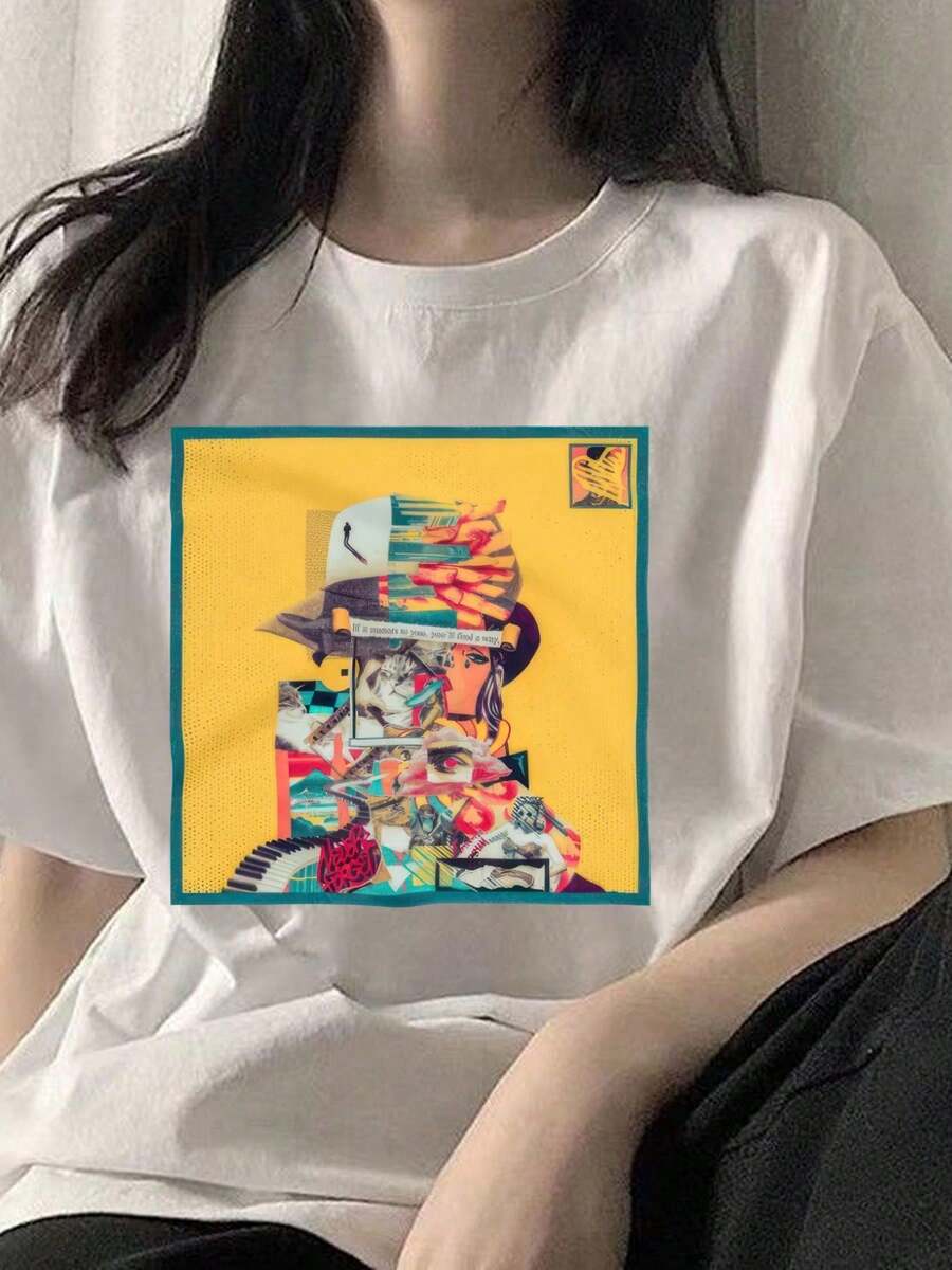 Women T-Shirts - White - View 1