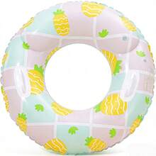 Summer Feng Shui Inflatable Swimming Ring, Thick PVC Fruit Swimming Ring Underarm Floating Ring, Adult Cute Thick Circular High Buoyancy Swimming Ring, Lightweight And Portable, Floating Pad And Floating Tube, Summer Water Pool Beach Swimming Ring - Summer Swimming Ring - View 22