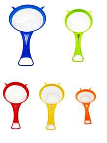 4 piezas/5 piezas/8 piezas Colador de malla multifunción con mango - Apto para hojas de té, jugo, harina, leche de soja, etc. - Herramienta de cocina, filtrado fácil, color aleatorio - Multicolor - Ver 11