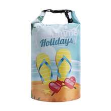 Outdoor Waterproof Bag Waterproof Bucket Bag Rafting Waterproof Storage Bag Stream Trekking Waterproof Backpack Beach Waterproof Bag Digital Print Bag - Multicolor - View 1