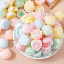 Gummy Glow [Tasting Pack]12Oz+5.36Oz Wax Candy,5 Assorted Fruit Flavors, Multiple Cute Fun Shapes(Bear,Bottle,Animals),Freezable Stress Relief Snack, Ideal For ASMR Lovers, Football Match Game Party Snacks,Sharing Gift. - 2 Packs - View 5