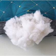 1 pieza Almohada de cuello ergonómica - Almohada de soporte de cuello ergonómica con diseño de curva del Body humano, lavado a mano - Blanco - Ver 8